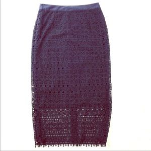 Robert Rodriguez R/RStudio Embroidered-lace skirt8